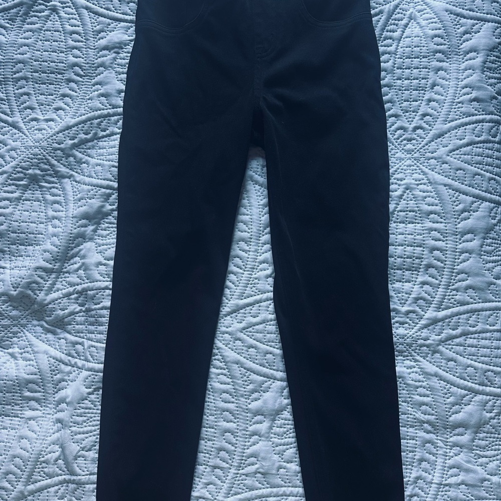 SPANX Black Jean-ish Ankle Leggings